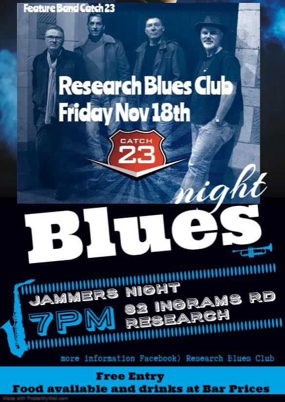 Research Blues Club at the Slovenian Club