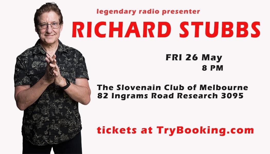 Richard Stubbs at the Slovenian Club Melbourne!