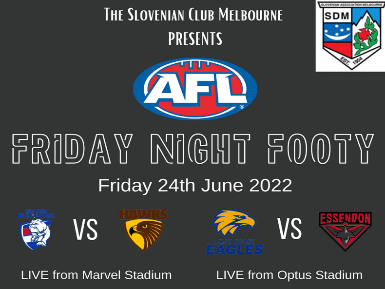 Live AFL footy nights